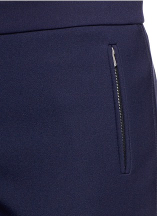 Detail View - Click To Enlarge - THE ROW - 'Tane' double cotton scuba cropped pants