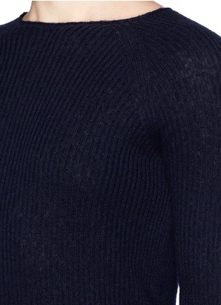 Detail View - Click To Enlarge - THE ROW - 'Tilly' cashmere rib knit sweater