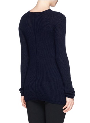Back View - Click To Enlarge - THE ROW - 'Tilly' cashmere rib knit sweater