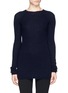 Main View - Click To Enlarge - THE ROW - 'Tilly' cashmere rib knit sweater