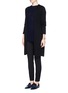 Figure View - Click To Enlarge - THE ROW - 'Tilly' cashmere rib knit sweater