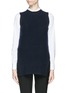 Main View - Click To Enlarge - THE ROW - 'Tippi' merino wool-cashmere rib knit top