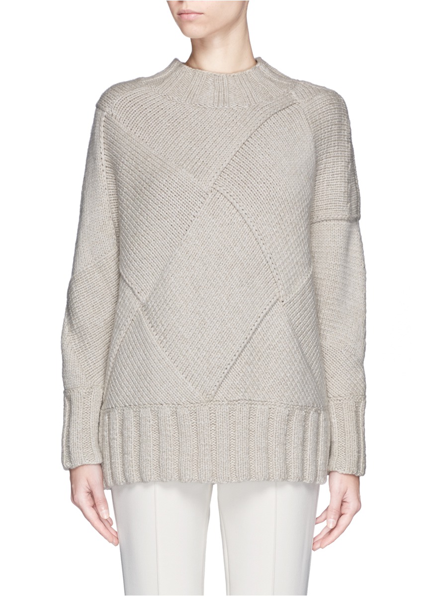 THE ROW - 'Bettie' oversize cashmere knit sweater | Neutral Sweater ...