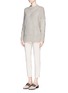 Figure View - Click To Enlarge - THE ROW - 'Bettie' oversize cashmere knit sweater