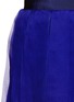 Detail View - Click To Enlarge - DELPOZO - Silk chiffon pleat skirt