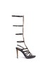 Main View - Click To Enlarge - RENÉ CAOVILLA - Jewelled leather gladiator sandals