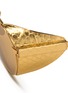 Detail View - Click To Enlarge - LINDA FARROW - 22k gold plated titanium snakeskin blinker sunglasses