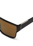 Detail View - Click To Enlarge - 3.1 PHILLIP LIM - Flat top acetate mask sunglasses