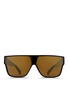 Main View - Click To Enlarge - 3.1 PHILLIP LIM - Flat top acetate mask sunglasses