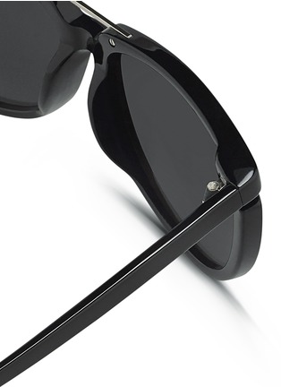 Detail View - Click To Enlarge - 3.1 PHILLIP LIM - x Linda Farrow acetate D-frame sunglasses