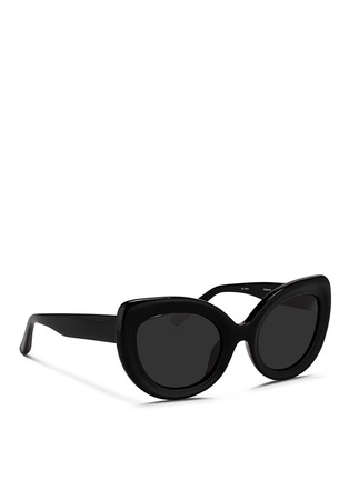 Figure View - Click To Enlarge - 3.1 PHILLIP LIM - Acetate chunky cat eye sunglasses