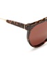 Detail View - Click To Enlarge - SUPER - 'Giaguaro Havana Materica' tortoiseshell acetate sunglasses