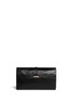 Back View - Click To Enlarge - THOMAS WYLDE - Strap latch leather clutch
