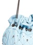 Detail View - Click To Enlarge - THOMAS WYLDE - Skull stud quilted leather bucket bag