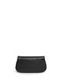Back View - Click To Enlarge - TORY BURCH - 'Britton' pebbled leather clutch