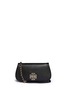 Main View - Click To Enlarge - TORY BURCH - 'Britton' pebbled leather clutch
