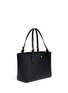Front View - Click To Enlarge - TORY BURCH - 'York' small saffiano leather buckle tote