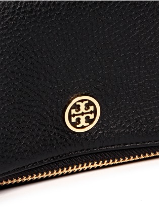 Detail View - Click To Enlarge - TORY BURCH - 'Robinson' leather foldover crossbody bag