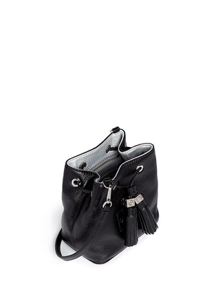Detail View - Click To Enlarge - TORY BURCH - 'Thea' mini crossbody leather bucket bag