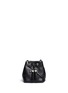 Main View - Click To Enlarge - TORY BURCH - 'Thea' mini crossbody leather bucket bag
