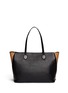 Back View - Click To Enlarge - TORY BURCH - 'Robinson' side zip pebbled leather tote 
