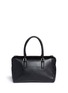 Back View - Click To Enlarge - TORY BURCH - 'Thea' tassle pebbled leather satchel