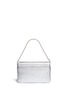 Back View - Click To Enlarge - TORY BURCH - 'Thea' foldover leather clutch