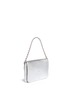 Front View - Click To Enlarge - TORY BURCH - 'Thea' foldover leather clutch