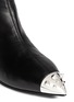 Detail View - Click To Enlarge - 73426 - Stud toe cap leather ankle boots