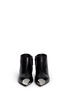 Figure View - Click To Enlarge - 73426 - Stud toe cap leather ankle boots