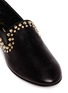 Detail View - Click To Enlarge - 73426 - 'Kevin' stud leather slip-ons