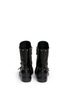 Back View - Click To Enlarge - 73426 - 'Morrison' stud buckle leather boots
