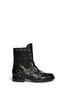 Main View - Click To Enlarge - 73426 - 'Morrison' stud buckle leather boots