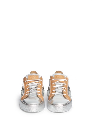 Figure View - Click To Enlarge - 73426 - 'London' mirror leather sneakers