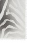 Detail View - Click To Enlarge - FRANCO FERRARI - 'Danao' zebra print silk-modal scarf