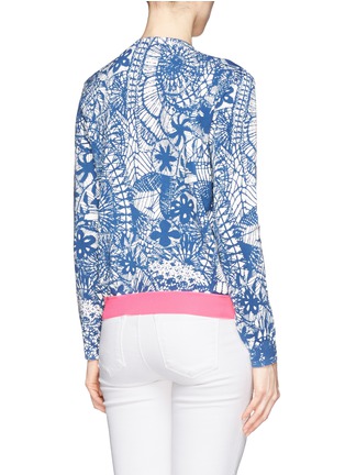 Back View - Click To Enlarge - TORY BURCH - 'Blakely' dreamcatcher print cardigan