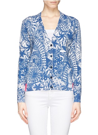 Main View - Click To Enlarge - TORY BURCH - 'Blakely' dreamcatcher print cardigan