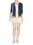 Figure View - Click To Enlarge - TORY BURCH - 'Madison' Mako cotton cardigan