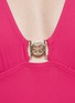 Detail View - Click To Enlarge - TORY BURCH - Logo clasp one piece swimsuit