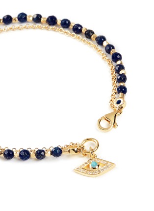 Detail View - Click To Enlarge - ASTLEY CLARKE - 'Evil Eye' 18k gold lapis lazuli friendship bracelet - Protection & Friendship