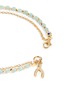 Detail View - Click To Enlarge - ASTLEY CLARKE - 'Wishbone' 18k gold amazonite friendship bracelet - Hope & Friendship