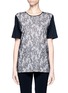 Main View - Click To Enlarge - JASON WU - Lace front T-shirt