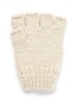 Back View - Click To Enlarge - THE ELDER STATESMAN - Cashmere fingerless gloves