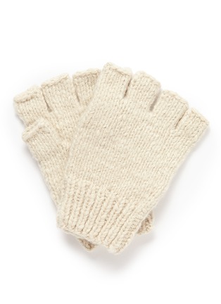 Main View - Click To Enlarge - THE ELDER STATESMAN - Cashmere fingerless gloves
