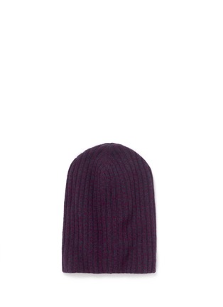 Figure View - Click To Enlarge - THE ELDER STATESMAN - 'Summer Cap' rib knit cashmere beanie