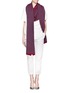 Figure View - Click To Enlarge - THE ELDER STATESMAN - Cashmere snood scarf