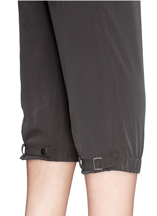 Detail View - Click To Enlarge - HELMUT LANG - 'Terra' ruched pants