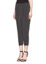 Front View - Click To Enlarge - HELMUT LANG - 'Terra' ruched pants