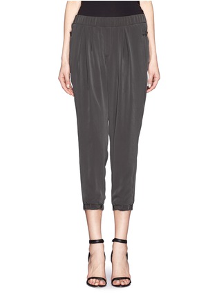 Main View - Click To Enlarge - HELMUT LANG - 'Terra' ruched pants