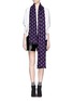Figure View - Click To Enlarge - THE ELDER STATESMAN - Triangle print cashmere scarf